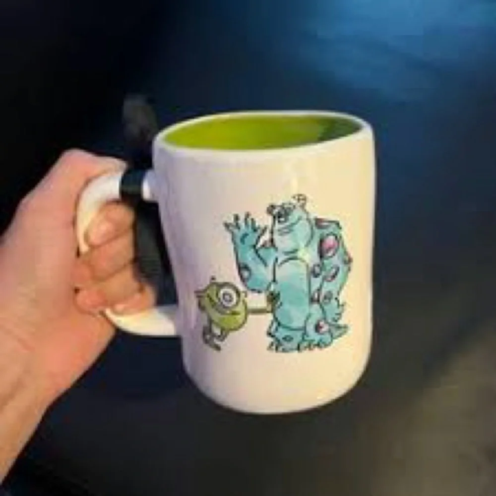 Monsters Inc.  double sided White and Blue Mug